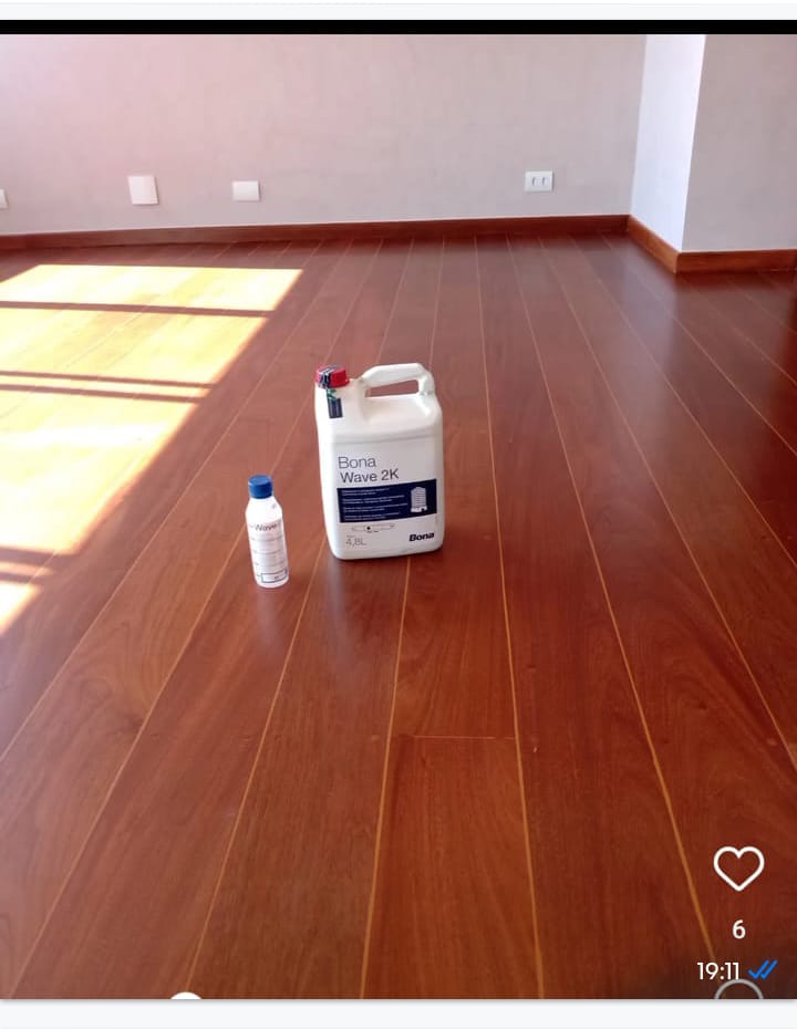 Aplicação de Resina